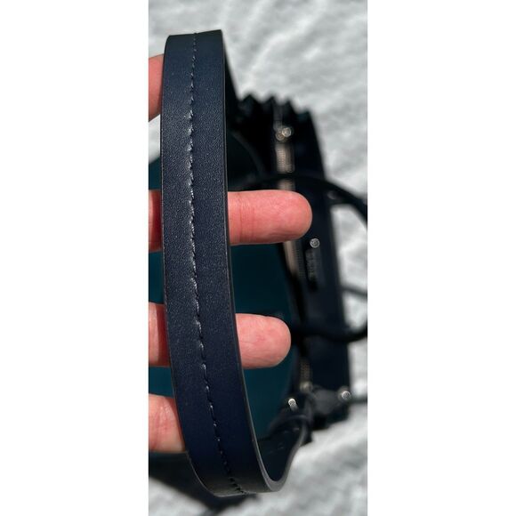 Michael Kors Pebbled Leather Accordion Tote Bag with removable cross body BEAUTY - Picture 12 of 16